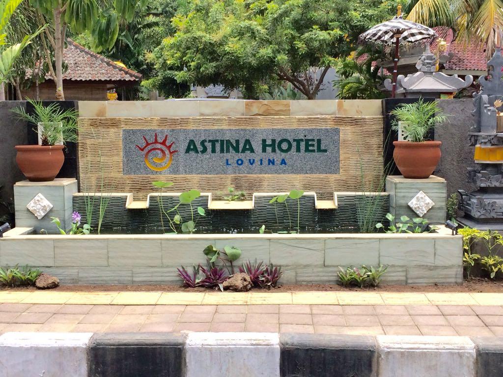 Astina Hotel Lovina Exteriör bild